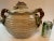 Ceramic Italian Pottery Soup Tureen - Grapes With Twisted Vine Handles For Sale - Image 7 of 8