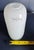 Henry Dean Belgium Signed Hand Blown Art Glass Vase Cream White 6” For Sale In Phoenix - Image 6 of 10