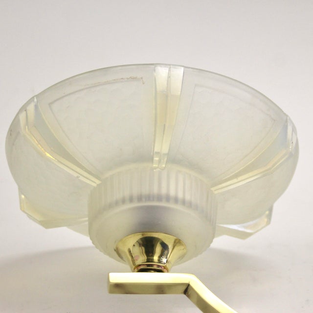 Large French Art Deco Wall Light from Ezan, 1930s For Sale - Image 18 of 18