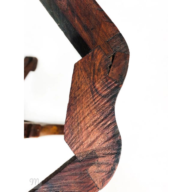 Late 19th Century Antique Eastlake Mahogany & Walnut Parlor Table C.1890 For Sale - Image 5 of 10