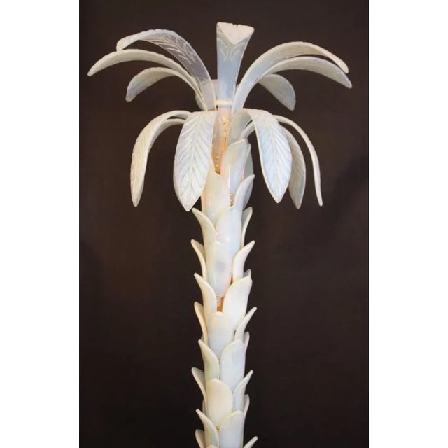 Palma Brass Structure Lamp For Sale - Image 10 of 17