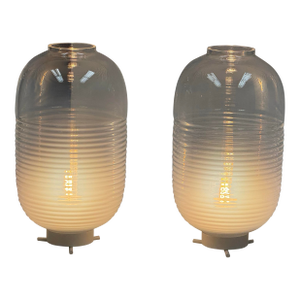 Jan Plecháč & Henry Wielgus for Bomma Lantern Table Lamps, Pair