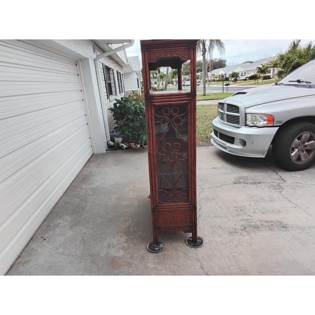 Transitional 1980s Brighton Style Wine Curio For Sale - Image 3 of 8
