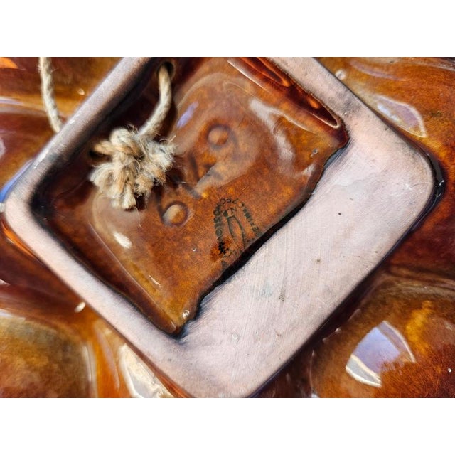 Mid-Century Ceramic Wall Vase, 1970s For Sale - Image 12 of 13