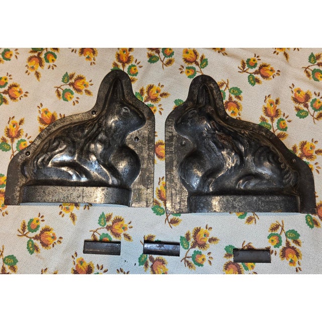 Gray Mid 20th Century Small Bunny Chocolate Mold For Sale - Image 8 of 10