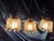 Mid-Century Modern Pendant Lights in Brass and Amber-Colored Frosted Glass from Doria, Set of 3 For Sale - Image 9 of 15