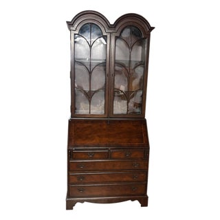 Antique Secretary Desk With Hutch For Sale