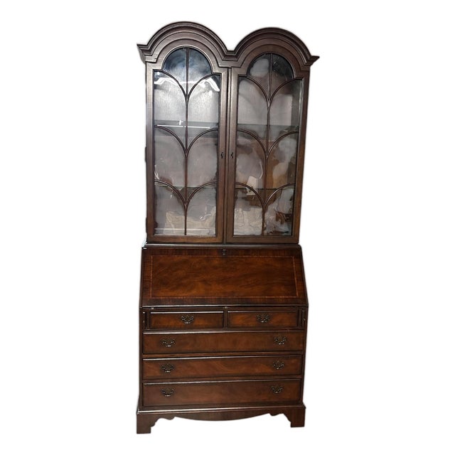 Antique Secretary Desk With Hutch For Sale