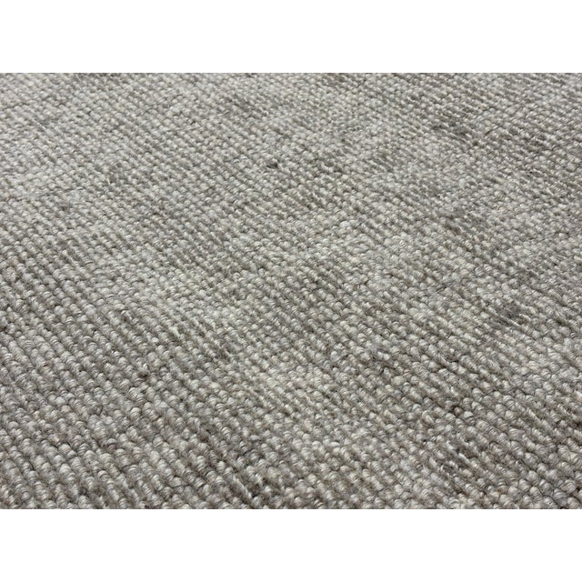 Rh Thana Performance Rug – 9' × 12' Oatmeal | Handwoven Wool Blend | Sculptural Pebbled Texture For Sale - Image 9 of 18