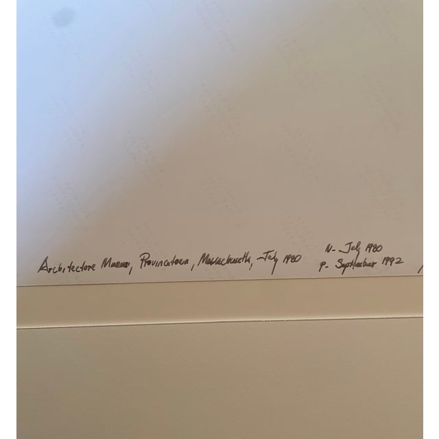 Brown Joel Sternfield Signed Chromogenic Photograph Architecture Museum Provincetown For Sale - Image 8 of 13