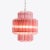 Pink Piccolo Palermo Chandelier from Pure White Lines For Sale - Image 9 of 10