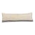 Turkish Hemp Pillow Cushion Natural Beige Black Cushion Cover 14x45 For Sale