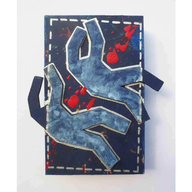 2000 - 2009 Salvatore Travascio, Fuori Confine, Oil Painting, 2003 For Sale - Image 5 of 5