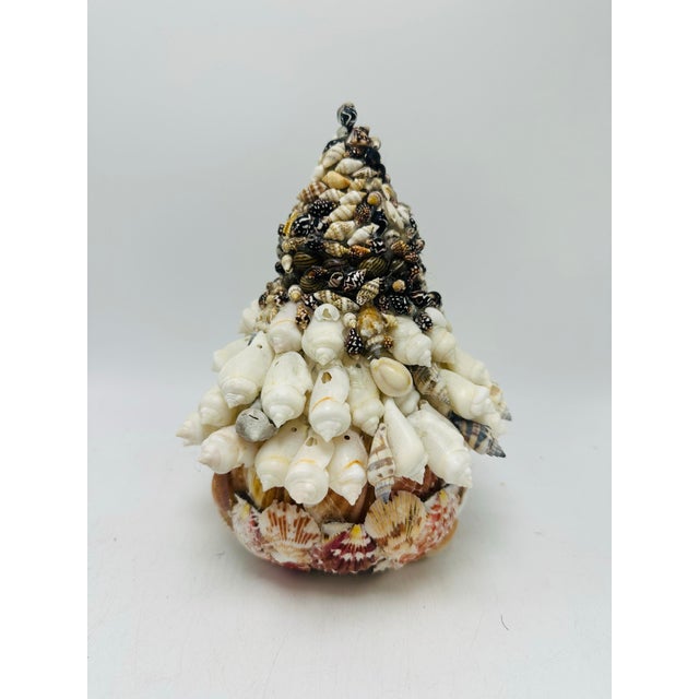 Vintage Shell Art Christmas Tree For Sale In Charleston - Image 6 of 7