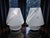 Light up your home with style with this stunning pair of vintage Murano glass lamps. Their iconic mushroom design, elegant...