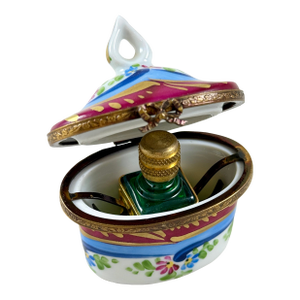 Rochard Limoges Paris Porcelain Perfume Box