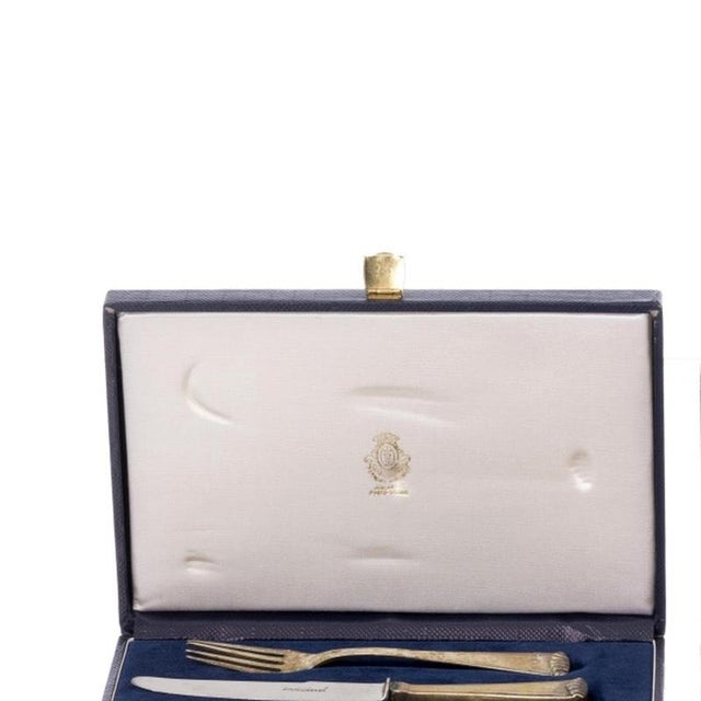 Silver - Set of silver cases. Portuguese, 20th century; comprising 2 napkin rings and 13 pieces of cutlery. with 'Eagle'...