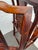 19th Century Pair of Chinoiserie Style Carved Wood Hall Chairs For Sale - Image 13 of 16