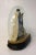 Glass Virgin and Child in Wax Under Napoleon III Globe For Sale - Image 7 of 11