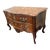 Bowfront Walnut Chest of Drawers For Sale