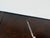 1980s Vintage Ralph Lauren Style Leather Suitcase Console Table With Brass Accents & Metal Base For Sale - Image 11 of 17