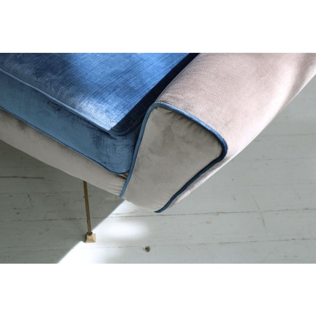 Model 548 3-Seater Sofa by Lenzi for A.P.A. Quarrata-Pistoia, 1960s For Sale - Image 16 of 18