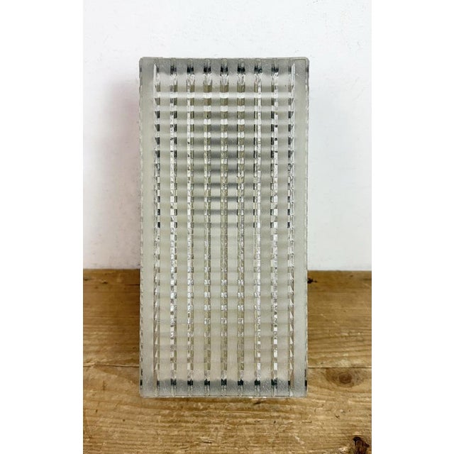 Vintage Glass Wall Light from Napako, 1970s For Sale - Image 11 of 18