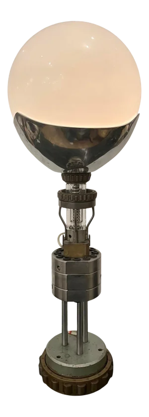 Art Deco Machine Age Steampunk Table Lamp After Walter Von Nessen