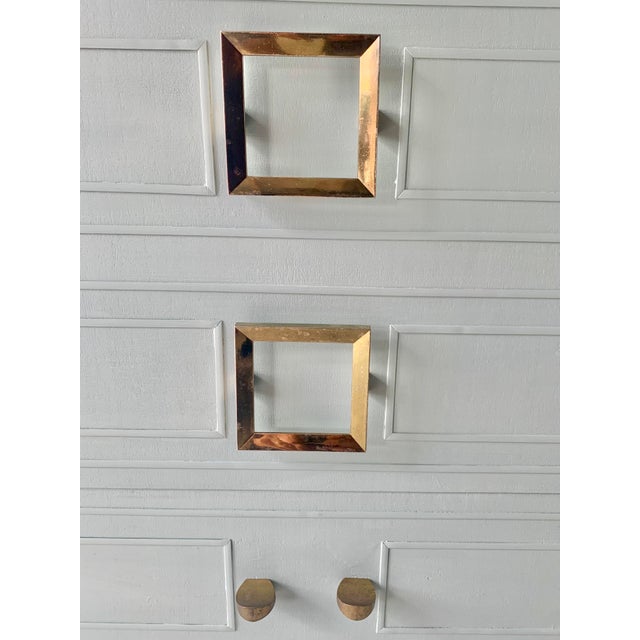 Blue 1940s Bluebird Cedar Chest Dresser For Sale - Image 8 of 9