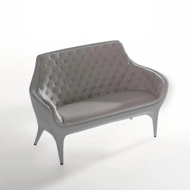 Designed by Jaime Hayon produced by BD Structure in high gloss lacquered rotomoulded polyethylene. Upholstered in leather...