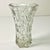 Mid Century Vintage Boho Chic Hollywood Regency Cut Glass Vase. For Sale - Image 4 of 10