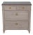 Mid 20th Century Swedish Gustavian Painted Chest of Drawers For Sale