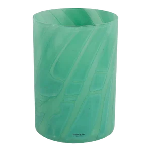Anne Ehrner Kosta Boda “Primavera” Green Glass Vase