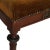 Set of 19th Century Art Nouveau Walnut & Velvet Side Chairs For Sale - Image 3 of 5