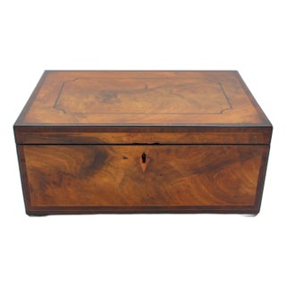 Circa 1780-1800 English George III Work Box For Sale