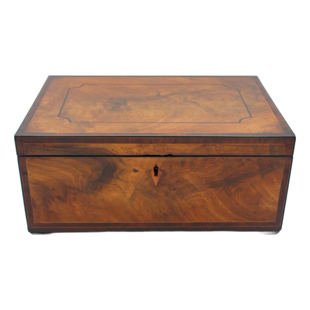 Circa 1780-1800 English George III Work Box For Sale