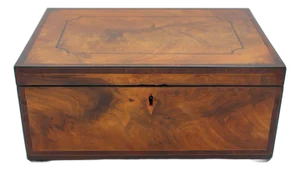 Circa 1780-1800 English George III Work Box