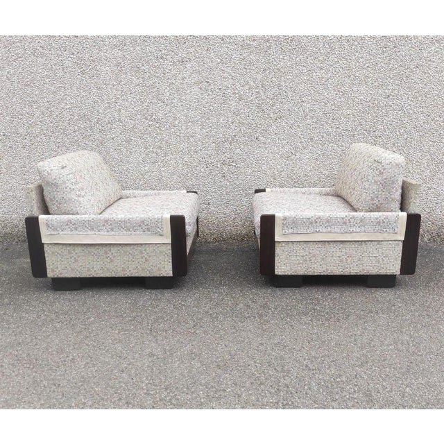 No. 920 Lounge Chairs and Modular Sofa by Afra and Tobia Scarpa for Cassina, 1960s, Set of 5 For Sale - Image 9 of 15