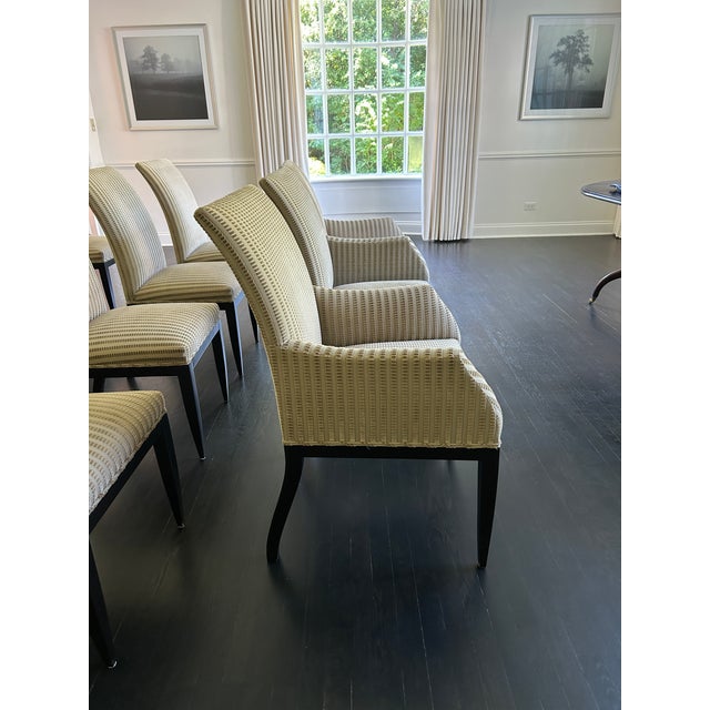 1990s Stunning Set of 12 Vintage Artistic Frame Dining Chairs; 2 Arm Chairs and 10 Side Chairs For Sale - Image 5 of 8