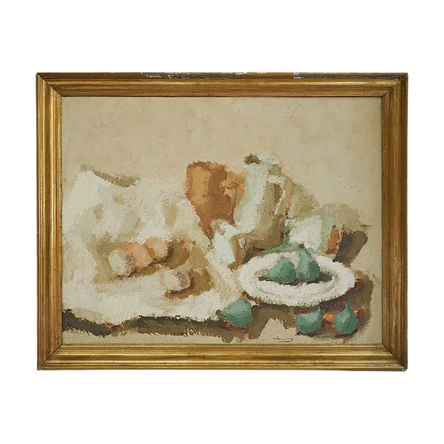 Still Life Painting by Osvaldo Piraccini For Sale
