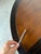 Vintage Asian-Style Black Lacquer Wood Round-to-Oval Extension Dining Table For Sale - Image 16 of 18