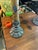 Vintage Metal Work Table Lamps With Leaf Accents - a Pair For Sale In Atlanta - Image 6 of 8