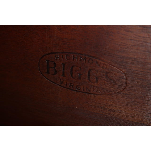 Biggs 5 Drawer Inlaid Mahogany High Chest For Sale - Image 15 of 15