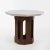 Wood Harvey Probber Terrazzo Travertine Stone Walnut Side Tables Octagon Mid Century - a Pair For Sale - Image 7 of 12