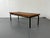 1960s Mid-Century Modernist Minimalistic Teak and Steel Coffee Table, 1960s For Sale - Image 5 of 10