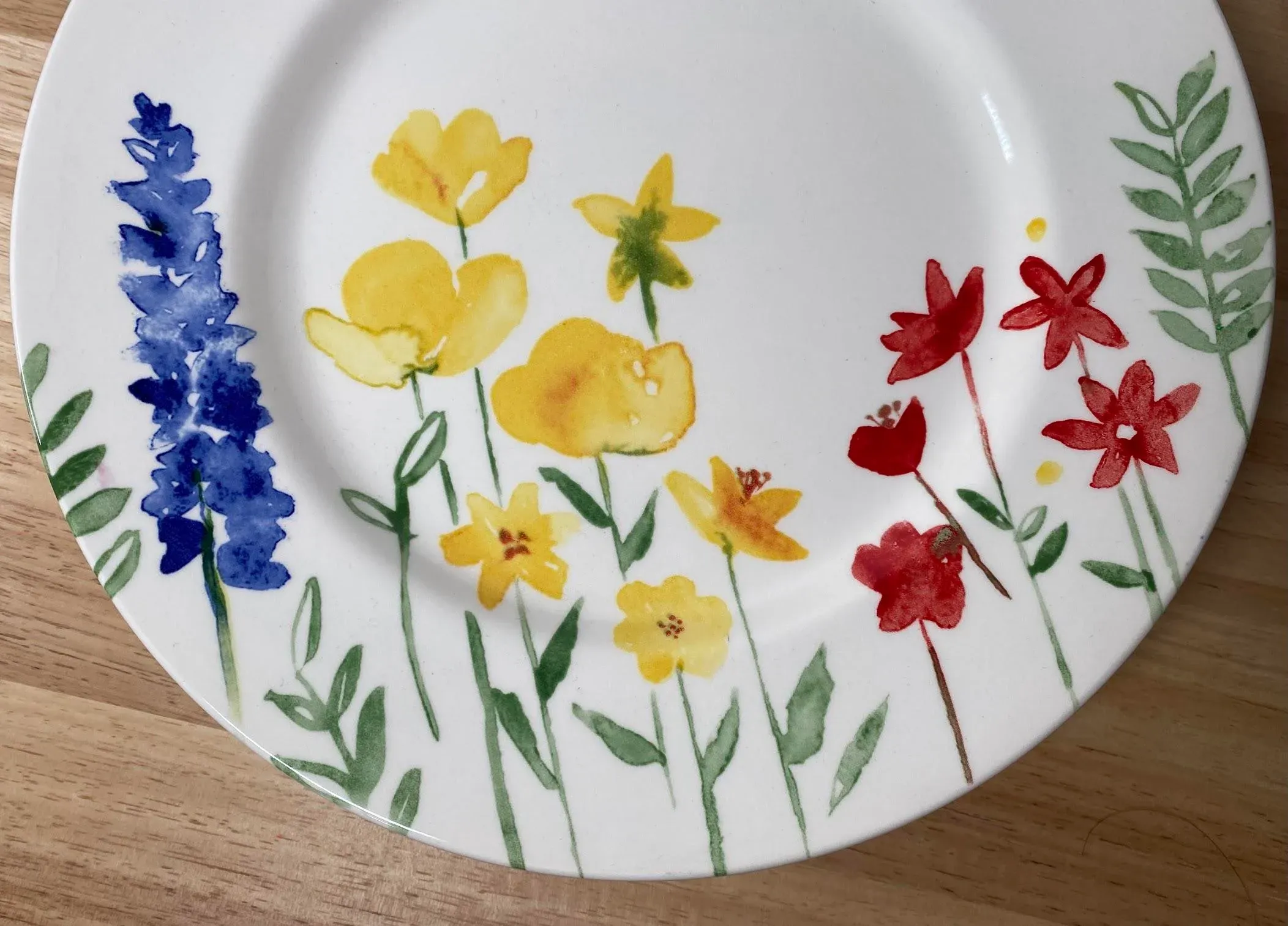 Royal Stafford Spring Flowers Dinner Plates - Set of 4 | Chairish