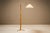 Floor Lamp in Wood and Brass, Sweden, 1940s For Sale - Image 4 of 14