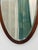 Large Antique Biedermeier Pearwood Shield Wall Mirror, Vienna, 1820s For Sale - Image 16 of 18
