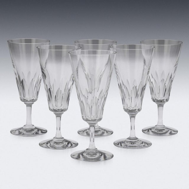 Drinking Glasses by Baccarat, France, 1960, Set of 36 For Sale - Image 17 of 18