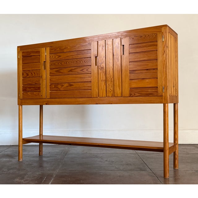 Vintage French Cabinet Sideboard by Pierre Gautier-Delaye, Attributed For Sale - Image 14 of 17